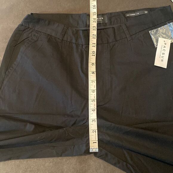 Pacsun Women’s Slim Tapered Pant Black 100% Cotton Size 33 NWT - Picture 7 of 11